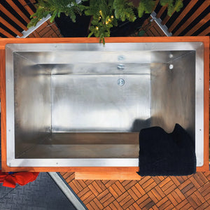 Dynamic Cold Therapy cuboid model cold plunge ice bath tub