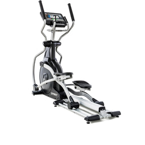 Spirit Fitness CE800ENT light commercial grade elliptical with interactive touchscreen and heart rate hand sensors