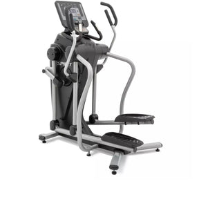 Spirit Fitness CES880 commercial grade suspension elliptical cardio machine with cooling fan and LED display
