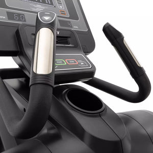 Spirit Fitness CES880 commercial grade suspension elliptical cardio machine with cooling fan and LED display