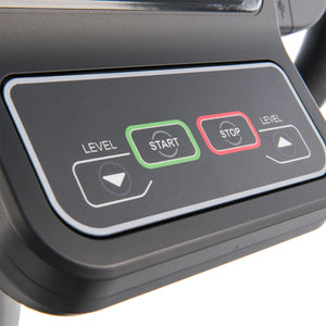 Spirit Fitness CR800 ENT recumbent bike with interactive touchscreen display