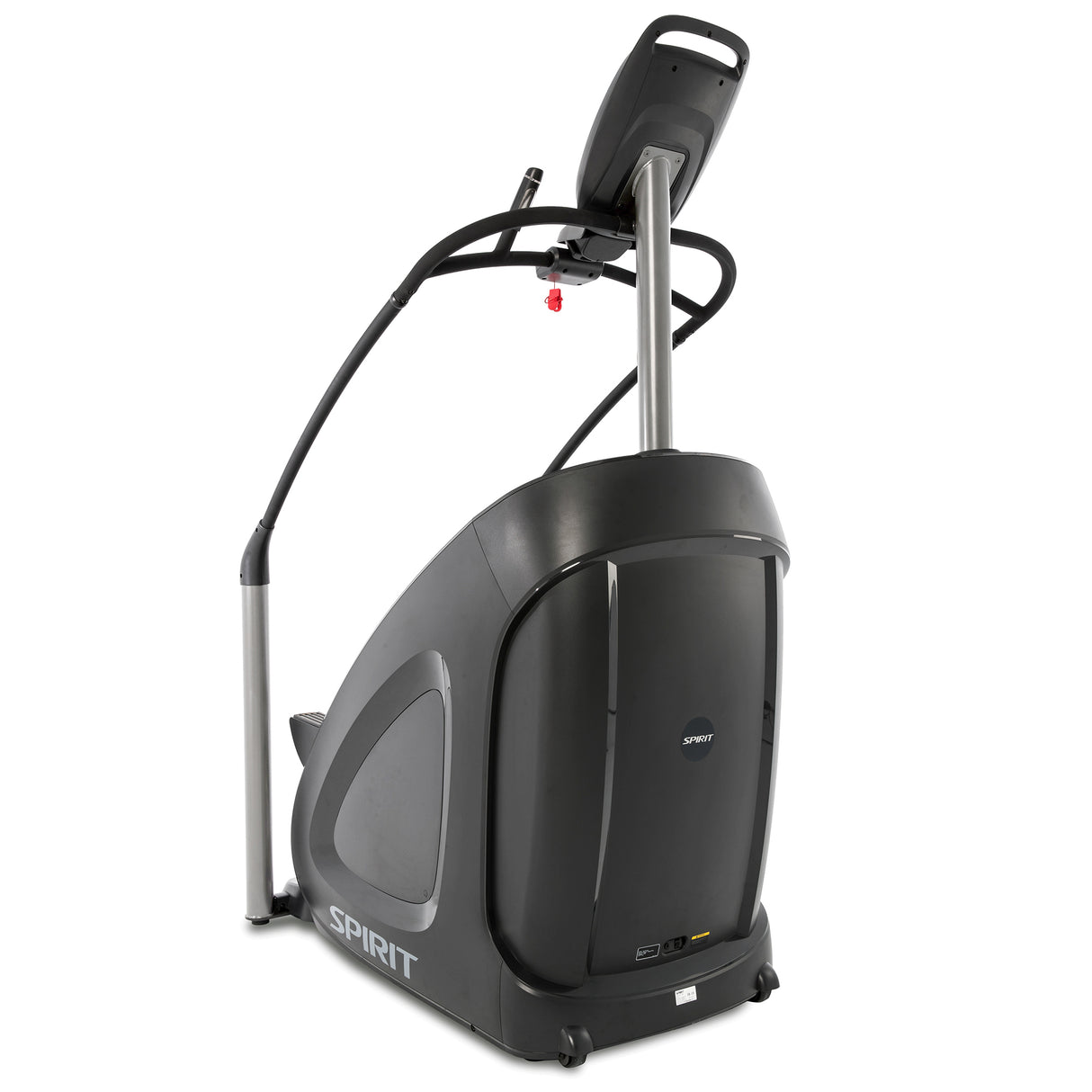 Spirit Fitness CSC900 commercial grade stair climber with heart rate pulse sensors and extra large stairs
