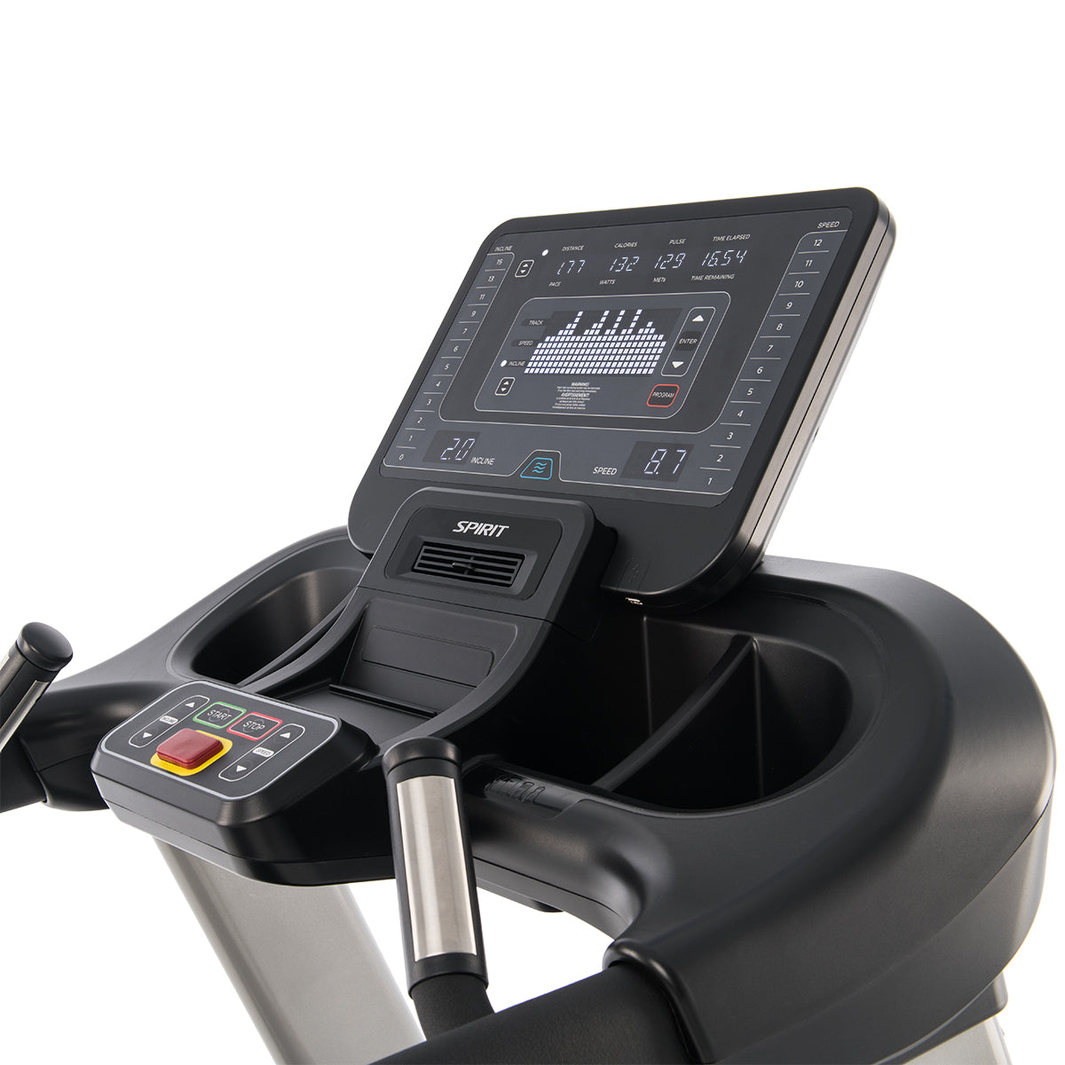 Spirit Fitness CT800 light commercial treadmill with LCD display