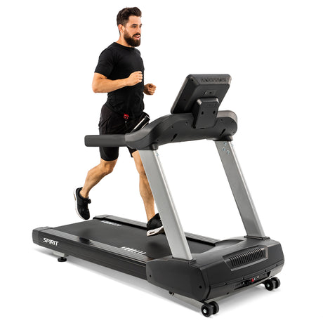 Spirit Fitness CT800ENT light commercial treadmill with touchscreen display