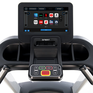 Spirit Fitness CT800ENT light commercial treadmill with touchscreen display