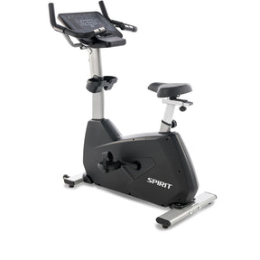 Spirit Fitness CU800 light commercial upright bike with LED display screen