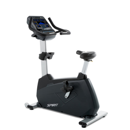 Spirit Fitness CU900 Upright Bike Blue Sky Fitness Supply