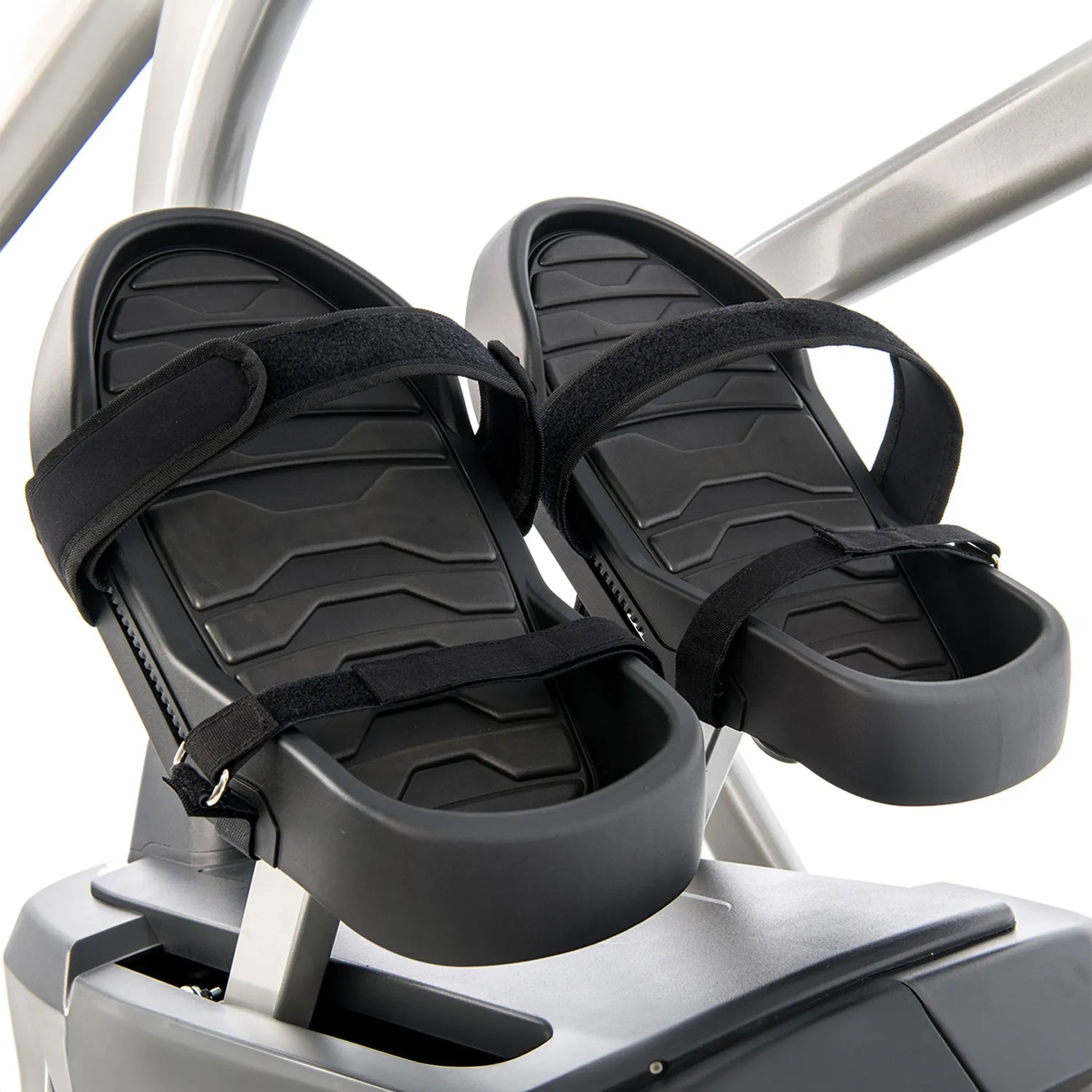 Spirit Fitness CRS800S light commercial recumbent seated stepper with adjustable seat and handles and armrests