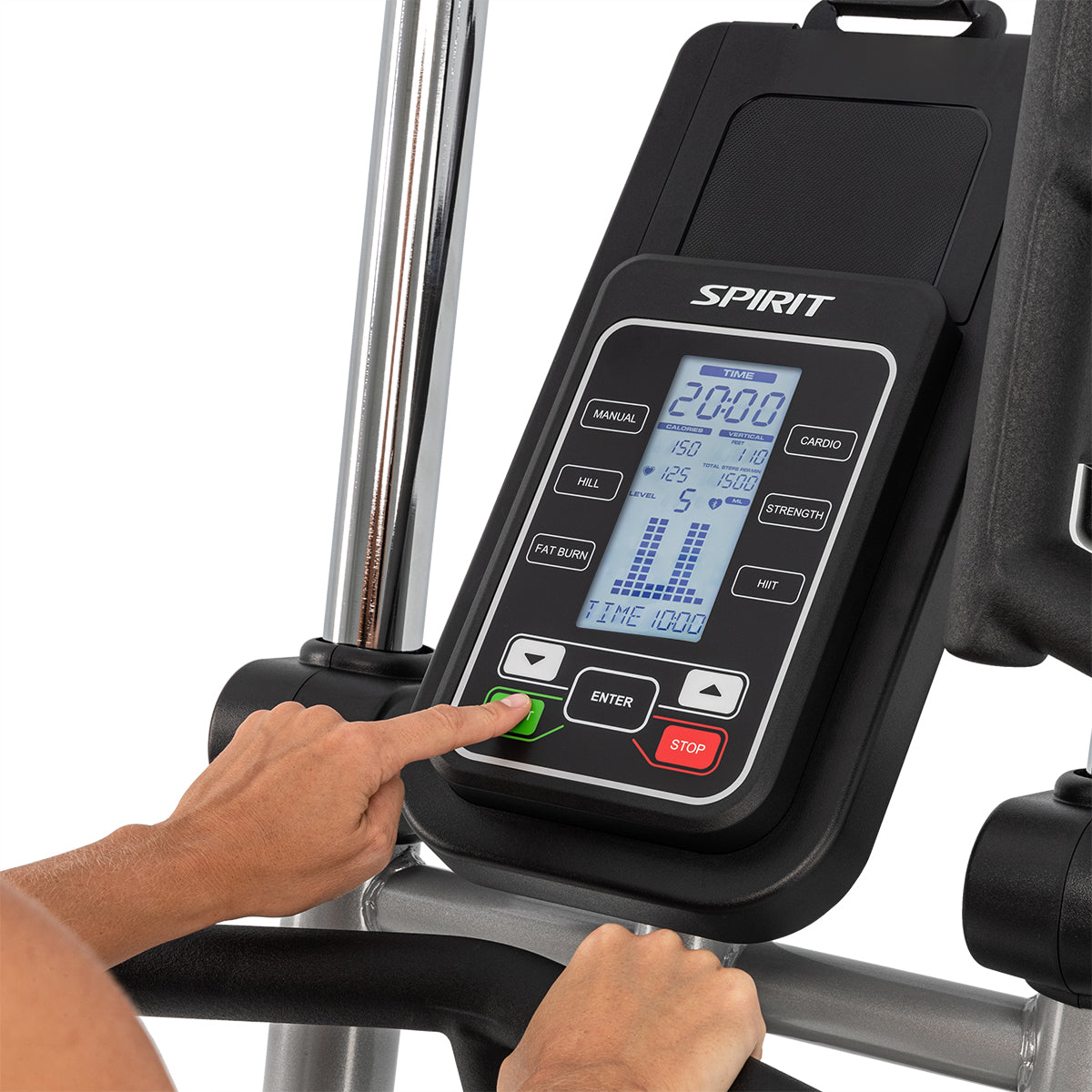 Spirit Fitness CVC800 light commercial total body workout vertical climber