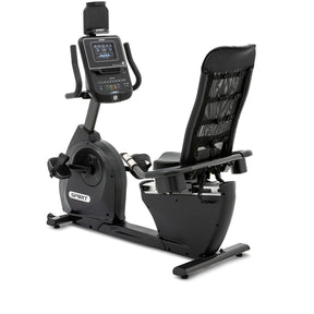 Spirit Fitness XBR95 residential grade recumbent bike with LCD display and adjustable seat