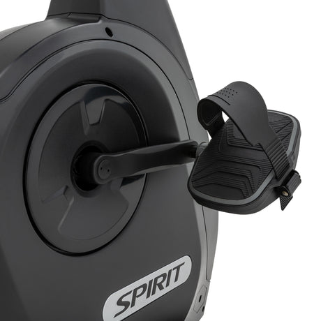Spirit Fitness XBR95 residential grade recumbent bike with LCD display and adjustable seat