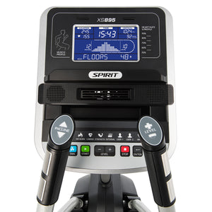 Spirit Fitness XS895 residential grade adjustable incline stepper for home gyms