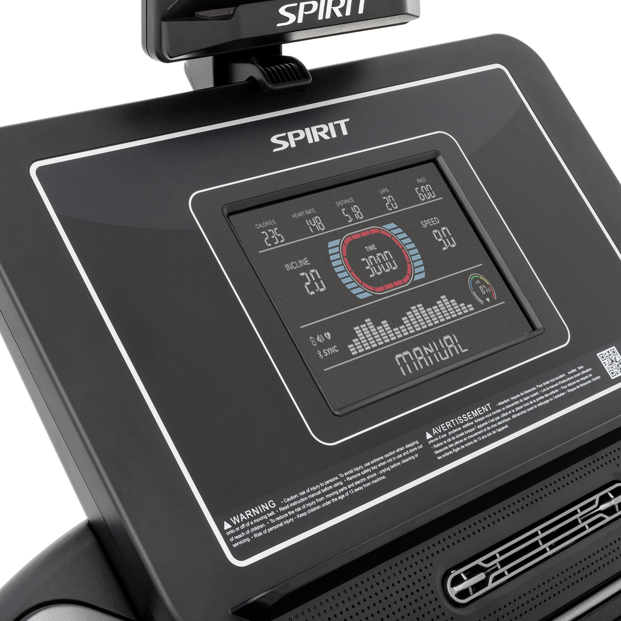 Spirit Fitness XT685 Treadmill | 4.0 HP PowerMax – Blue Sky