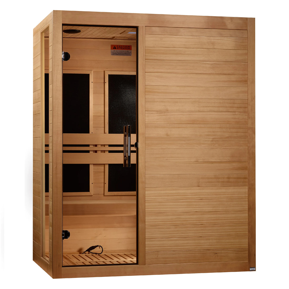 Dynamic Toscana FAR Infrared Sauna - 3 Person Indoor Model