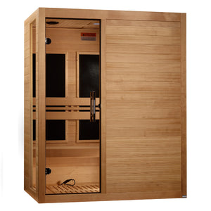 Dynamic Toscana FAR Infrared Sauna - 3 Person Indoor Model