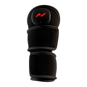 Pad which wraps around your knee and leg to provide heat and vibration therapy to increase circulation and decrease pain