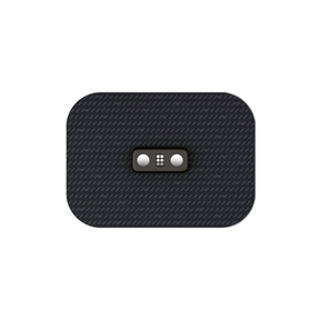 Sticky pad which goes between your skin and the Venom Go heat and vibration therapy device built by Hyperice