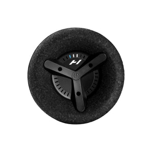 Vibrating foam roller with built in battery pack made by Hyperice