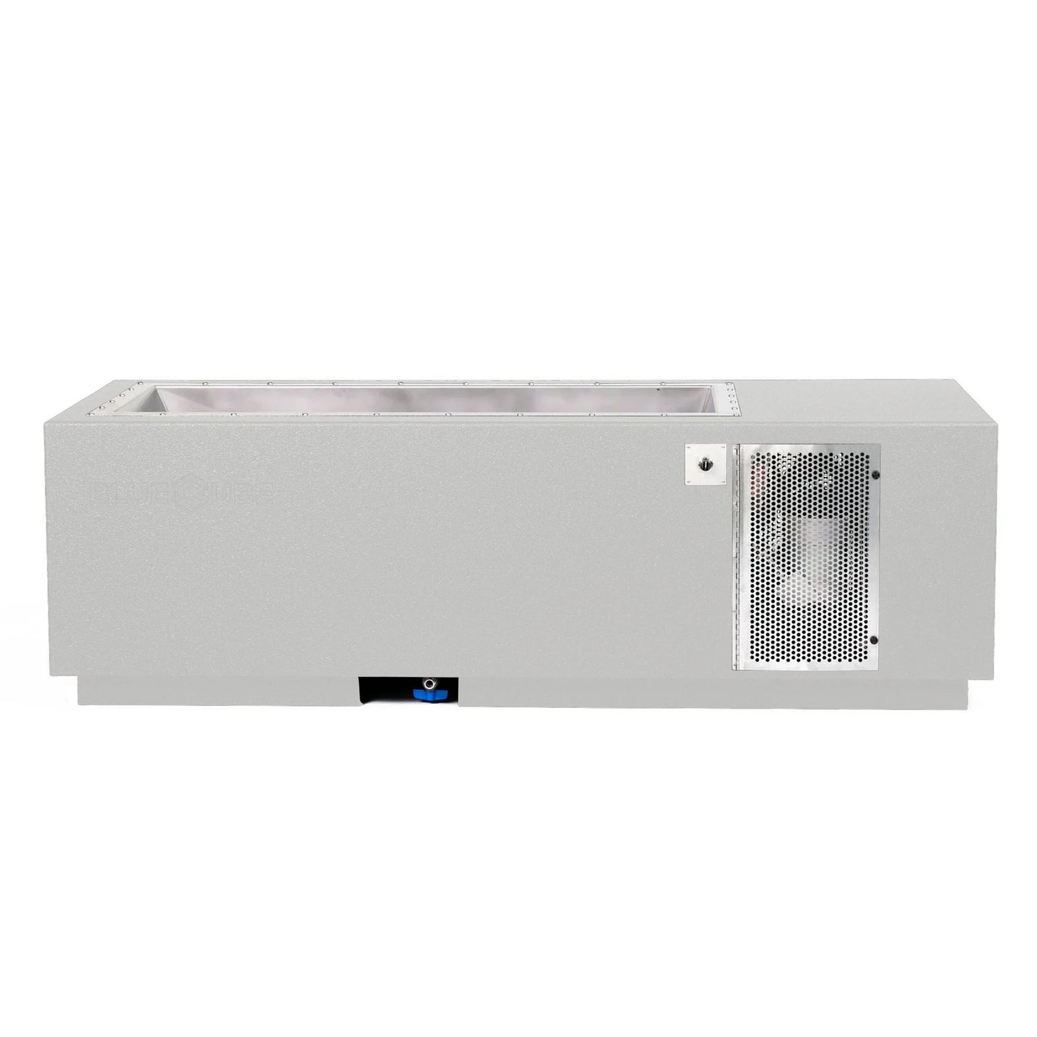 White BlueCube CoreChill 3 Cold Plunge Tub which is commercial grade and handmade in America