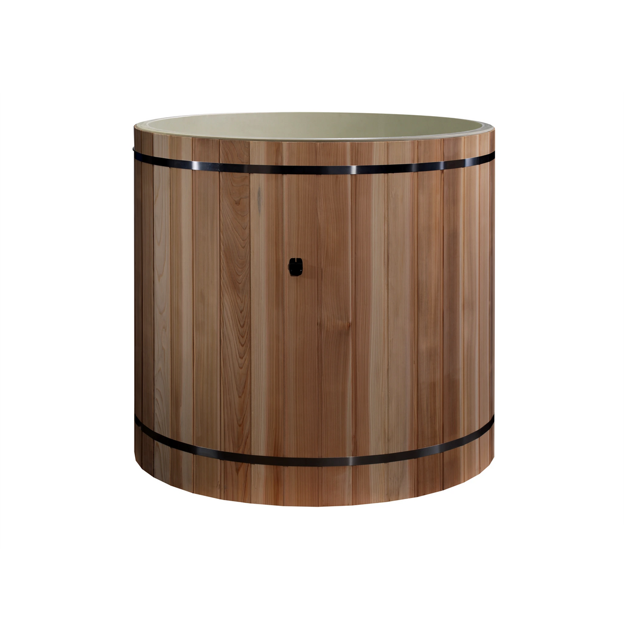 Dynamic Cold Therapy Barrel Cold Plunge Ice Bath | 42" x 42" Composite Interior