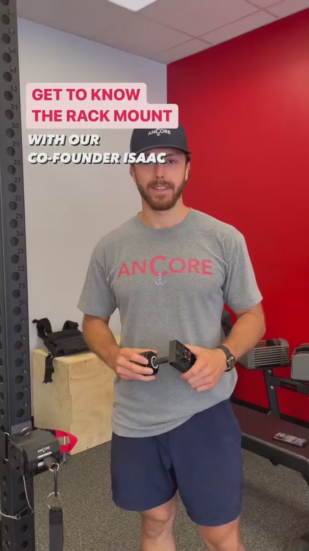 ANCORE portable adjustable cable column rack mount system
